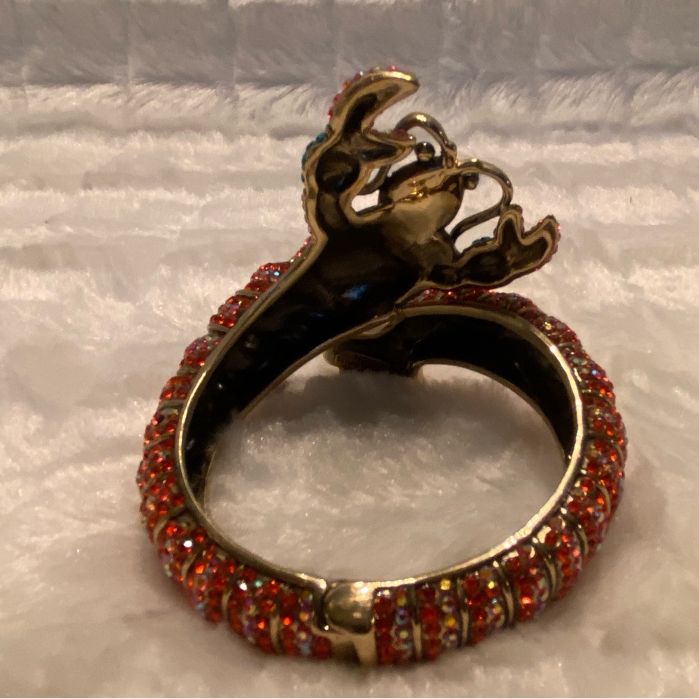 Heidi Daus Red and Blue Lobster Crystal Bracelet - Picture 6 of 6